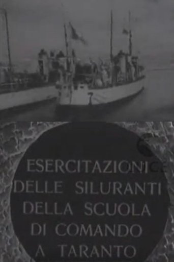 Esercitazioni delle siluranti della scuola di comando di Taranto