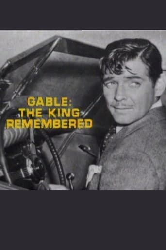 Poster för Gable: The King Remembered