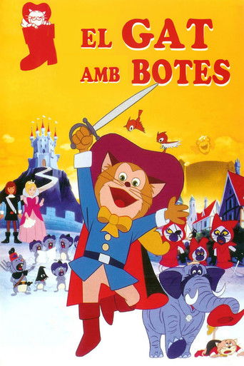 Cartell de El gat amb botes