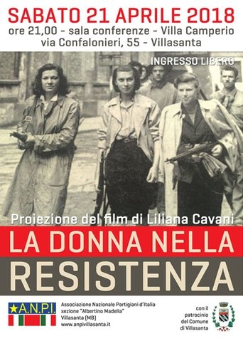 Poster för La donna nella Resistenza