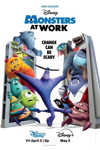 poster serie Monstres et Cie : Au travail - Saison 2