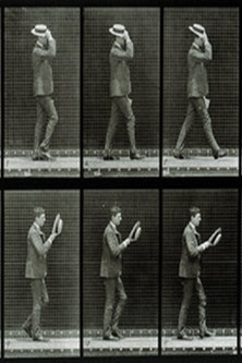 Man Taking off His Boater (1887)