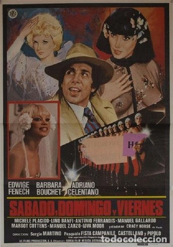 Poster of Sábado, domingo y viernes