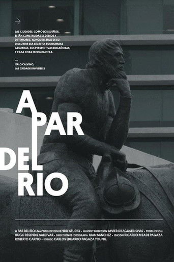 A par del río poster