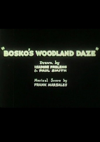 Bosko's Woodland Daze