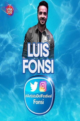 Luis Fonsi Festival de Viña del Mar poster