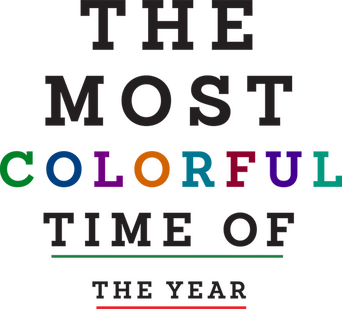 The Most Colorful Time of the Year logo