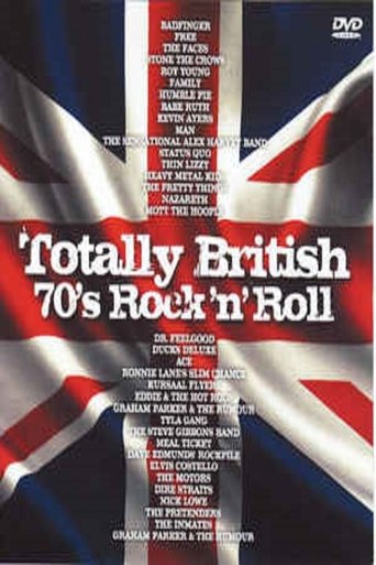Totally British 70's Rock 'n' Roll poster