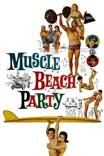 Poster of Muscle Beach Party
