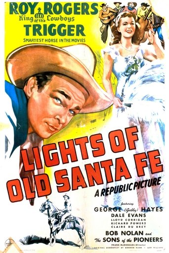 Poster för The Lights of Old Santa Fe