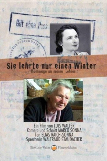 Sie lehrte nur einen Winter (1970)