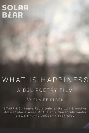 What Is Happiness poster