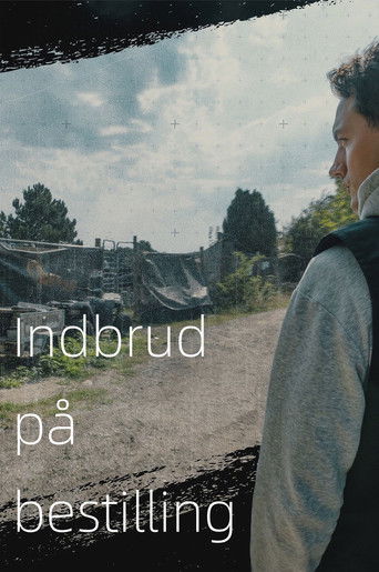 Indbrud på bestilling poster