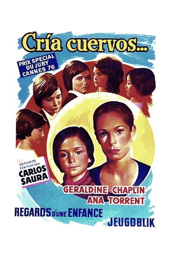 Cría cuervos — affiche alternative