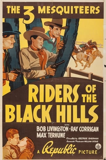 Poster för Riders of the Black Hills