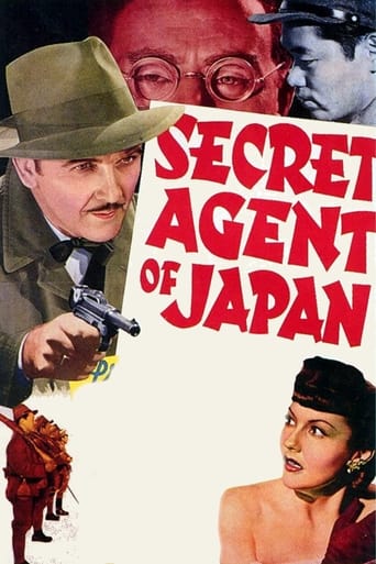 Poster för Secret Agent of Japan