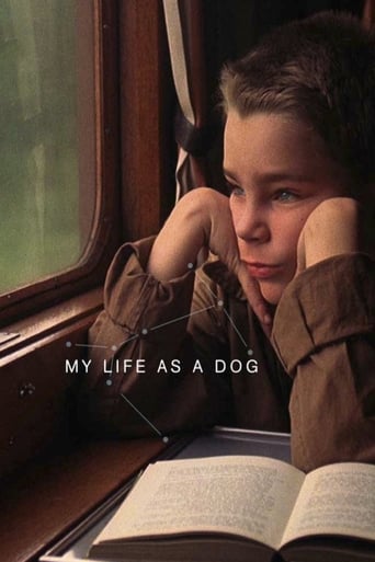 Movie poster: My Life as a Dog (Mitt liv som hund) (1987) ชีวิตของฉันคือหมา