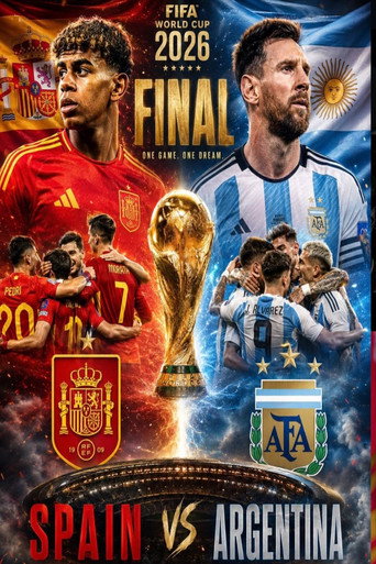 Argentina vs Spain Final Poster