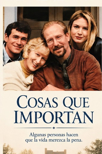 Póster de Cosas que importan