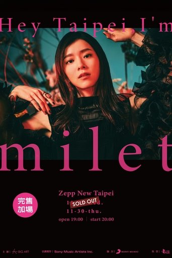 2023年台北での初の海外ワンマンライブ「Hey Taipei, I'm milet」 (2025)
