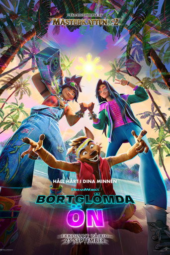 Filmaffisch: Bortglömda ön (sv. tal)