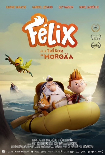 Poster film Félix et le trésor de Morgäa
