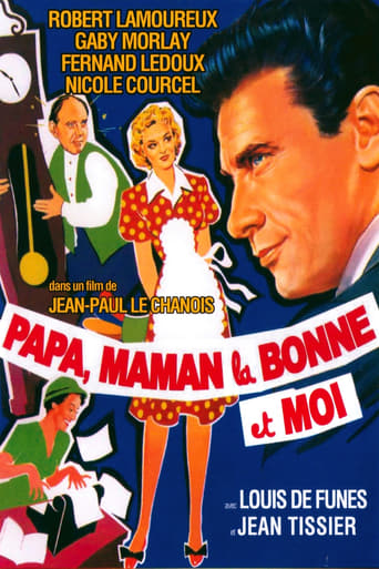 Poster för Papa, maman, la bonne et moi...