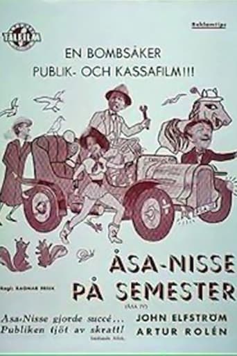 Poster för Åsa-Nisse på semester