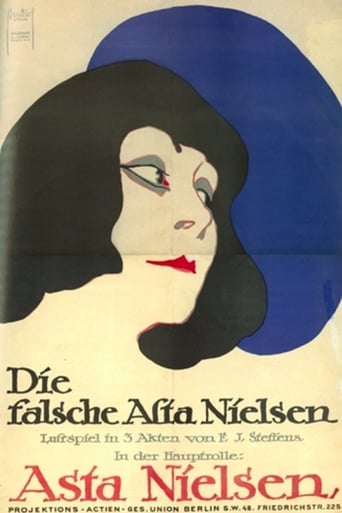 Poster för The False Asta Nielsen