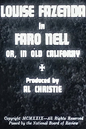 Faro Nell or, In Old Californy