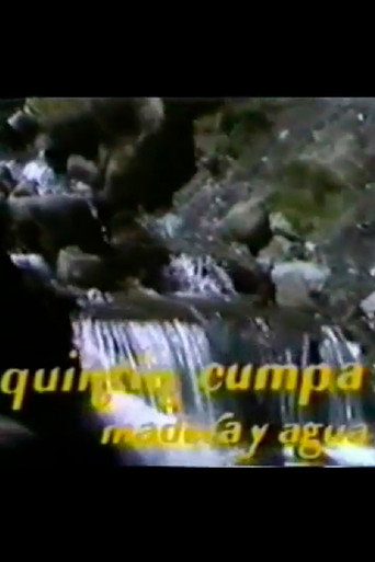 Poster film Quintin Cumpa: madera y agua