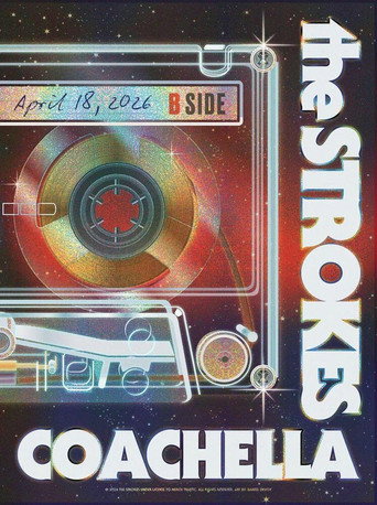 The Strokes Live from Coachella poster