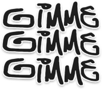Gimme Gimme Gimme logo