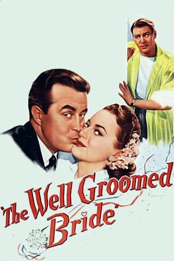 Poster för The Well-Groomed Bride