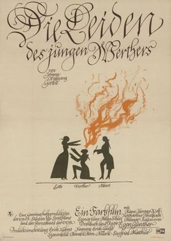 Poster of Die Leiden des jungen Werthers