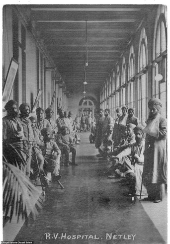 War Neuroses: Netley Hospital, 1917 poster