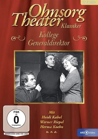 Ohnsorg-Theater: Kollege Generaldirektor stream 