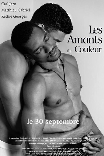 Les amants de couleur poster