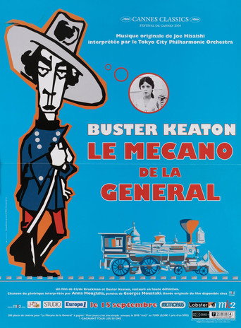 Affiche du film Le Mécano de la Générale