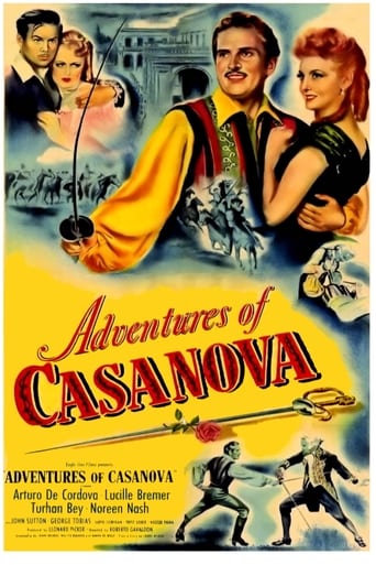 Poster of Adventures of Casanova