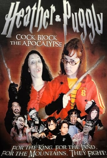 Poster of Heather and Puggly Cock Block the Apocalypse