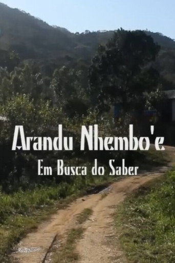 Póster de Arandu Nhembo’e – Em Busca do Saber