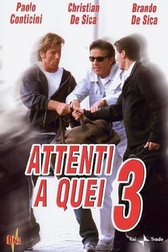 Poster of Cuidado con esos tres