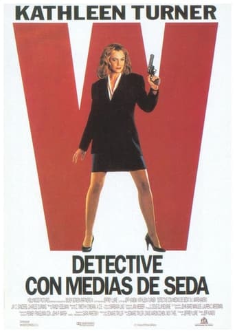 Detective con medias de seda