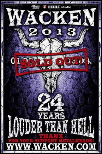 Anvil: Live At Wacken Open Air 2013 poster