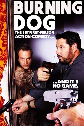 Burning Dog Poster