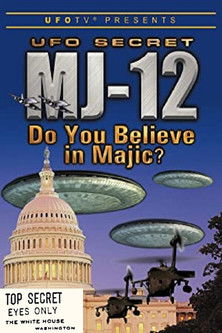UFO Secret MJ-12 poster