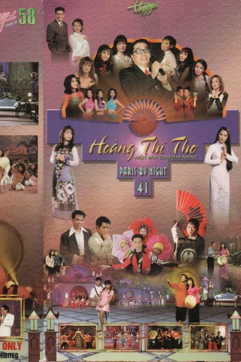 Cartell de Paris By Night 41: Hoàng Thi Thơ - Một Đời Cho Âm Nhạc