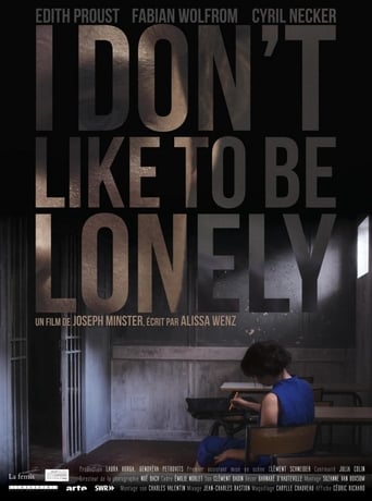 Poster of I don't like to be lonely