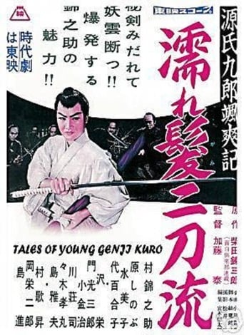 Poster of 源氏九郎颯爽記　濡れ髪二刀流